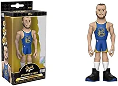 Funko Pop Gold Warriors - Steph Curry with Chase 5 Styles May Vary