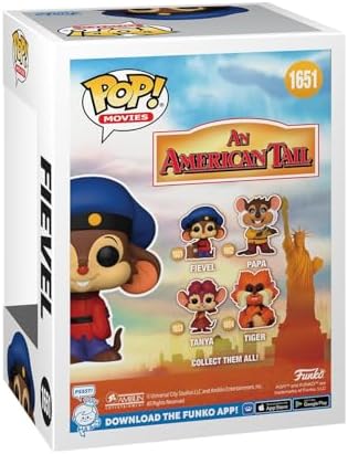 Funko POP Movies American Tail - Fievel Mousekewitza - an American Tail - Collectable Vinyl Figure