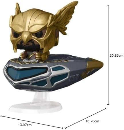Funko Pop Ride Super Deluxe Black Adam - Hawkcruser with Hawkman