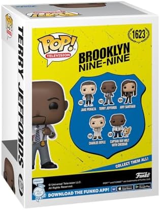 Funko POP TV Brooklyn Nine Nine - Terry Jeffords with Yogurt - Collectable Vinyl Figure