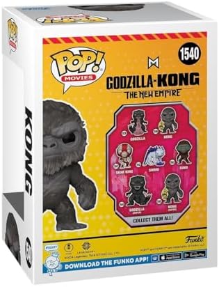 Funko POP Movies Godzilla X Kong The New Empire - Kong - Godzilla Vs Kong - Collectable Vinyl Figure