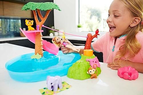 Barbie and Chelsea The Lost Birthday Splashtastic Pool Surprise Playset