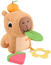 Fisher-Price Baby Sensory Toy Snuggly Snacky Capybara Plush