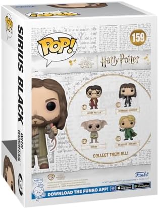 Funko Pop Harry Potter Prisoner of Azkaban - Sirius Black with Wormtail BoxLunch 76708