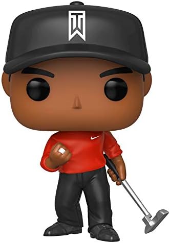 Funko Pop Golf Tiger Woods Red Shirt