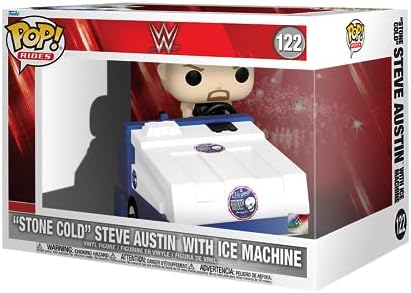 Funko POP Ride Super Deluxe Stone Cold Steve Austin Austin Zamboni - WWE - Collectable Vinyl Figure