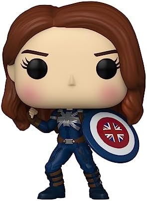 Funko POP Marvel What If - Captain Carter Stealth Suit Multicolor