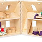 Melissa & Doug Melissa Doug Fold and Go Wooden Doll