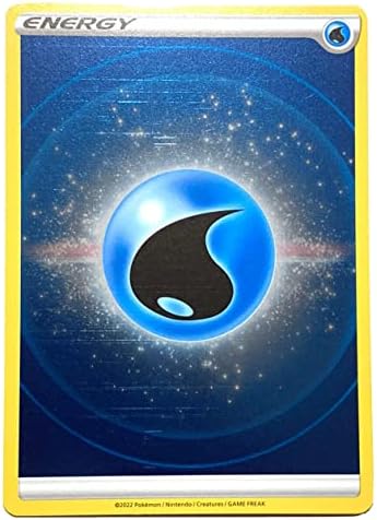 Pokemon - Water Energy - Crown Zenith - Reverse Foil Pokemon Card - 2022