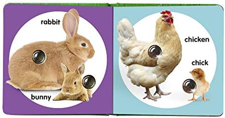 Melissa & Doug Melissa Doug 41353 Poke-a-Dot Farm Animal Families