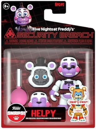 Funko Five Nights at Freddy's FNAF Snap Rock 'n Roll Helpy - Collectable Vinyl Figure