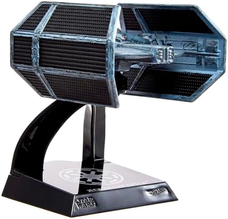 Hot Wheels Star Wars Starships Select Premium Diecast Darth Vader's TIE Advanced Includes 1 Vehicle