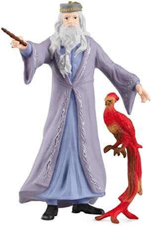 Schleich Wizarding World of Harry Potter 2-Piece Set with Albus Dumbledore Fawkes
