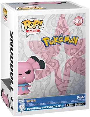 Funko POP Pokemon - Snubbull - Vinyl Figure - - Toy for Children Adults - Game and Display