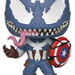 Funko POP Marvel Venom - Venomized Captain America Funko Pop Vinyl Figure Bundled with