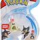 Pokemon 95003 2 Battle Action Figure Includes 2 Alolan Rattata and 2 Sandygast Pack of 2