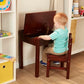 Melissa & Doug Melissa Doug Wooden Lift-Top Desk Chair - Espresso