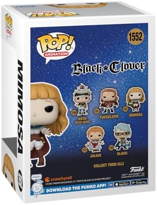 Funko POP Animation Black Clover - Mimosa Vermillion - Collectable Vinyl Figure