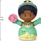 Fisher-Price Disney Princess Tiana Little People Single Character Figure Toddler Toy for