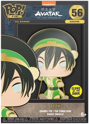 Funko Loungefly PIN Nickelodeon Toph - Aang - Avatar The Last Airbender Enamel Pins -