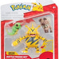 Pokemon PKW3892 Battle Figure Set Raupy Wuffels Elektek Official Figures Set