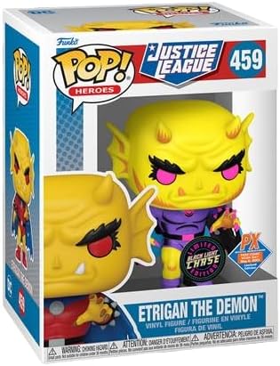 Funko Pop Heroes DC Comics - Etrigan The Demon Chase Previews Bundled with a Byron's