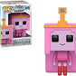 Funko Pop Television Adventure Time - Minecraft Princess Bubblegum Figure Multicolor