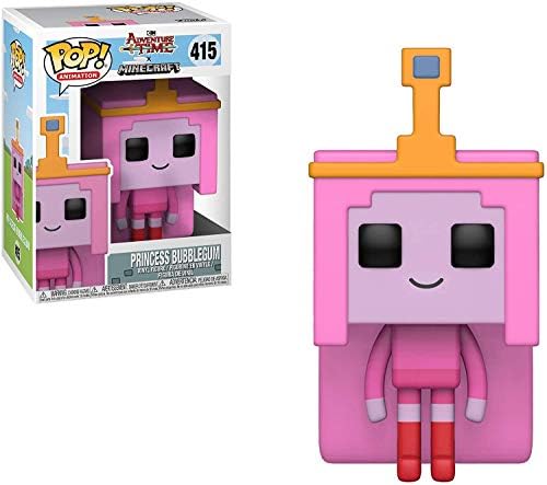 Funko Pop Television Adventure Time - Minecraft Princess Bubblegum Figure Multicolor