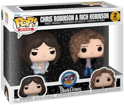 Funko POP Rocks The Black Crowes 2-Pack - Chris Robinson - Collectable Vinyl Figure