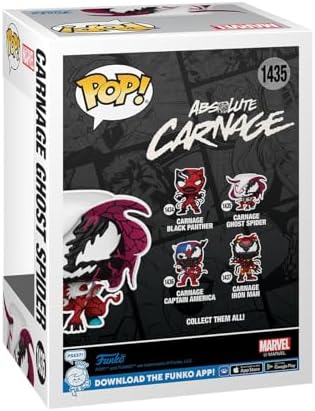 Funko POP Marvel Carnageized - Ghost Spider - Marvel Comics - Collectable Vinyl Figure