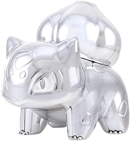 Pokemon 25th Celebration 3-inch Silver Bulbasaur Figure - Pokemon Fan Must Have Toy -