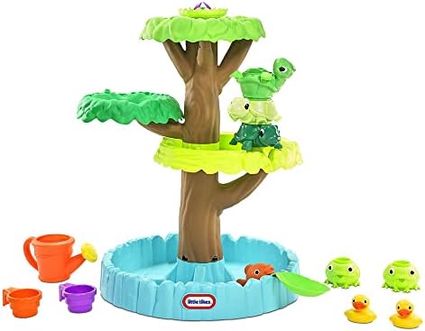 Little Tikes Magic Flower Water Table with Blooming Flower and 10 Multicolor Model