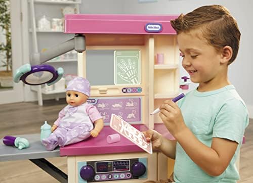 Little Tikes My First Baby Care Center for Doctor Nurse Parent Role Play with 15 for Boys