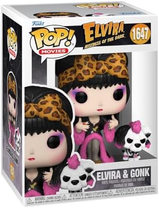 Funko POP Buddy Elvira Mistress of The Dark Gonk - Collectable Vinyl Figure