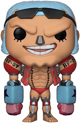 Funko POP One Piece - Franky Funko Vinyl Figure Bundled with Compatible Box Protector