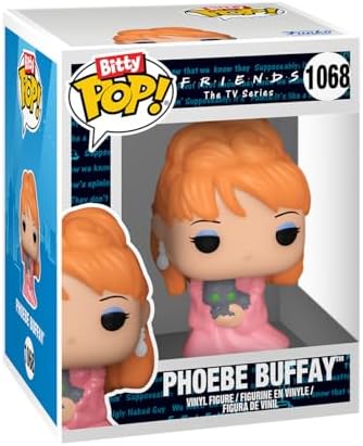 Funko Bitty POP Friends - 80's Rachel 4-Pack and A Surprise Mystery Mini Figure - 0.9