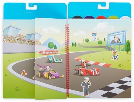 Melissa & Doug Melissa Doug PAW Patrol Restickable Sticker Book Classic Missions Activity