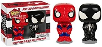 Funko POP Marvel Salt N' Pepper Shakers - Spider-Man Black Suit Spider-Man