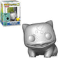 Pokemon Bulbasaur Silver Metallic Funko Pop Vinyl Figure Bundled with Compatible Pop Box