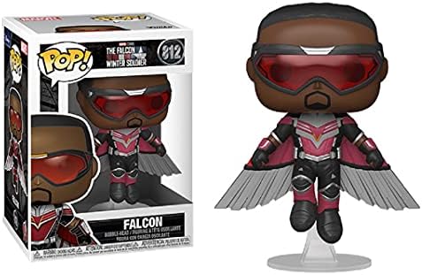 Funko Pop Marvel The Falcon and The Winter Soldier - Falcon Flying Vinyl Figure Bundled