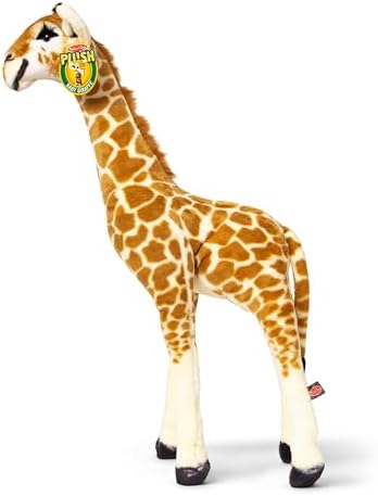 Melissa & Doug Melissa Doug Plush - Standing Baby Giraffe Brown and Peach