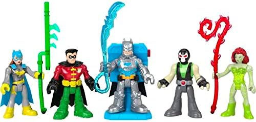 Fisher-Price Imaginext DC Super Friends Preschool Batman Battle Multipack 9-Piece Figure
