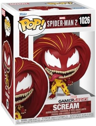 Funko Pop Marvel Gamerverse - Spider-Man 2 Scream - Spider-Man 2 Video Game - Collectable Vinyl Figure