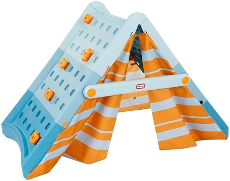 Little Tikes Campin' Climb Wall Active Play Climbing Wall and Tent for Boys and Girls