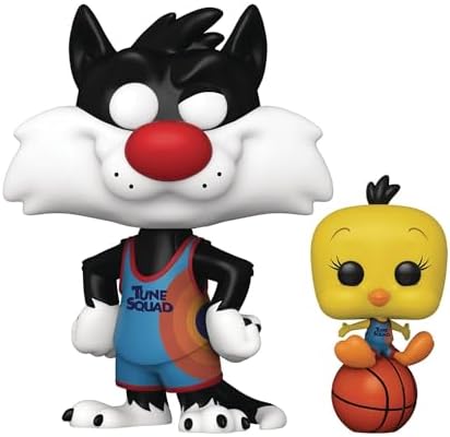 Funko POP Movies Space Jam A New Legacy - Slyvester and Tweety Multicolor 3.75 inches