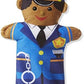 Melissa & Doug Melissa Doug Jolly Helpers Hand Puppets Set of 4 - Construction Worker