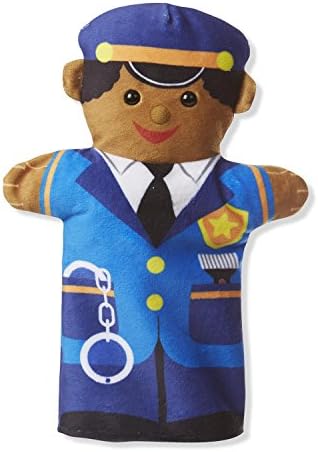 Melissa & Doug Melissa Doug Jolly Helpers Hand Puppets Set of 4 - Construction Worker