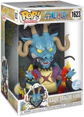 Funko Pop One Piece Jumbo Kaido Dragon Form Vinyl Figure Approx. 12.35 in 31.4 cm Tall