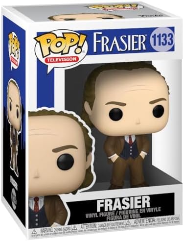 Funko Pop TV Frasier - Frasier Crane Vinyl Figure Bundled with Compatible Pop Box