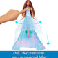 Mattel Disney Princess The Little Mermaid Transforming Ariel Fashion Doll